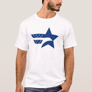Patriotischer Amerikanischer Adler Stern T-Shirt