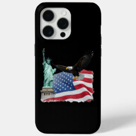 Patriotischer amerikanischer Adler und Flaggendesi Case-Mate iPhone Hülle