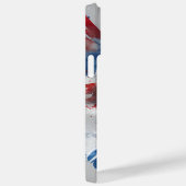 PATRIOTISCHER AMERIKANISCHER BALD ELER BIRD Case-Mate iPhone HÜLLE (Rückseite / Rechts)