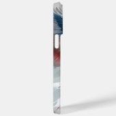 PATRIOTISCHER AMERIKANISCHER BALD ELER BIRD Case-Mate iPhone HÜLLE (Rückseite / Rechts)