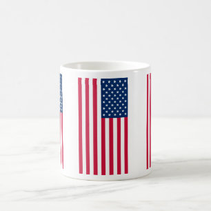 Patriotischer Amerikanischer Flaggen-Kaffeebecher  Kaffeetasse