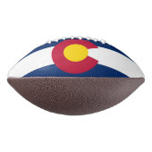 Patriotischer amerikanischer Fußball mit Colorado- Football (Gedreht 270)