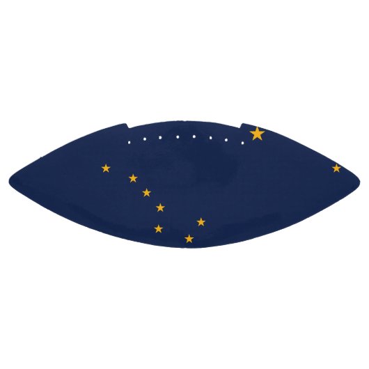 Patriotischer amerikanischer Fußball mit der Flagg Football (Panel)