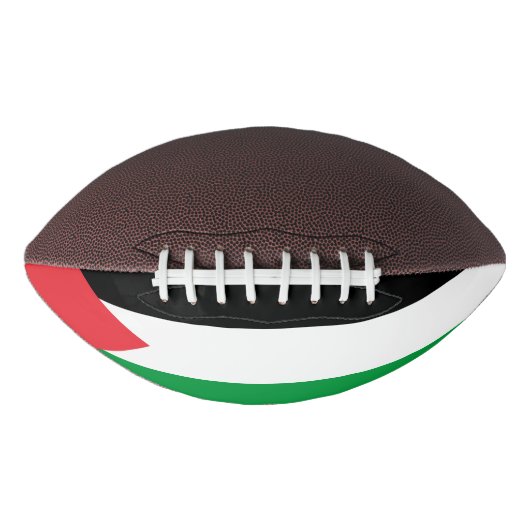 Patriotischer amerikanischer Fußball mit der Flagg Football (Vorderseite)