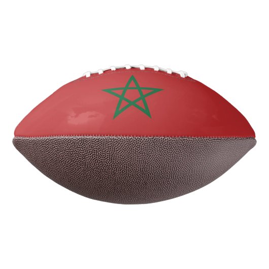 Patriotischer amerikanischer Fußball mit der Flagg Football (Gedreht 270)