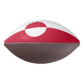 Patriotischer amerikanischer Fußball mit der Flagg Football (Gedreht 270)