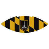 Patriotischer amerikanischer Fußball mit der Flagg Football (Panel)