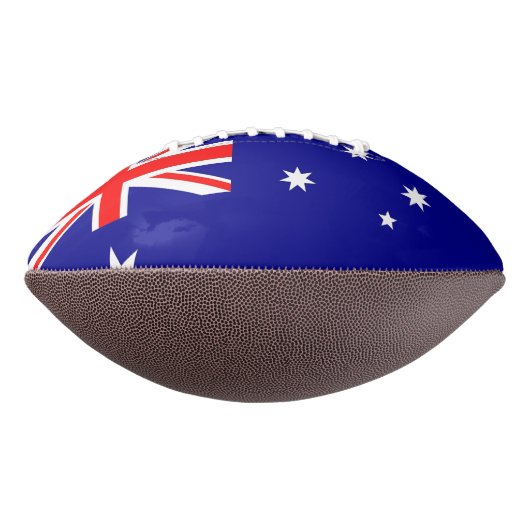 Patriotischer amerikanischer Fußball mit Flagge Au Football (Gedreht 270)