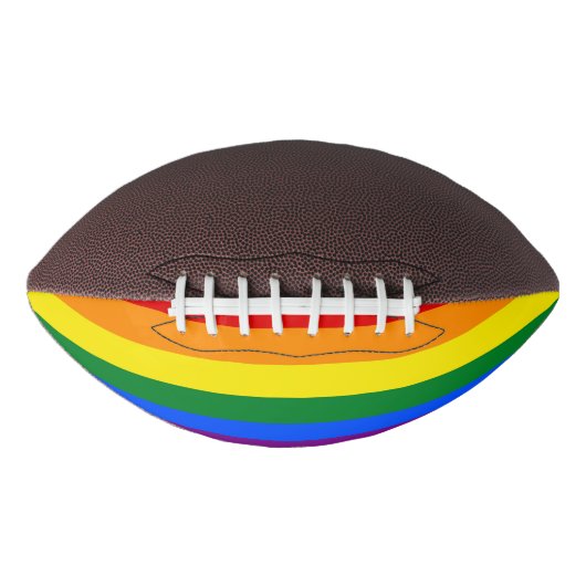 Patriotischer amerikanischer Fußball mit Flagge Football (Vorderseite)