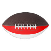 Patriotischer amerikanischer Fußball mit Flagge In Football (Vorderseite)