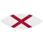 Patriotischer amerikanischer Fußball mit Flagge vo Football (Panel)