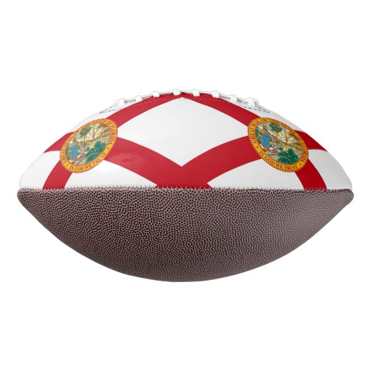 Patriotischer amerikanischer Fußball mit Florida-F Football (Gedreht 270)