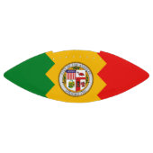 Patriotischer amerikanischer Fußball mit Los Angel Football (Panel)