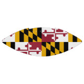 Patriotischer amerikanischer Fußball mit Maryland- Football (Panel)