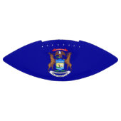 Patriotischer amerikanischer Fußball mit Michigan- Football (Panel)