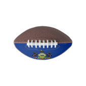 Patriotischer amerikanischer Fußball mit Pennsylva Football (Vorderseite)