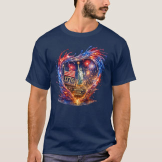 Patriotischer amerikanischer Stolz T-Shirt
