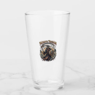 Patriotischer apokalyptischer Freiheits-Sense-Zomb Glas