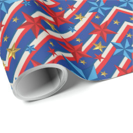 Patriotischer Arbeitstag Geschenkpapier