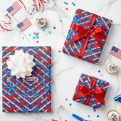 Patriotischer Arbeitstag Geschenkpapier Set