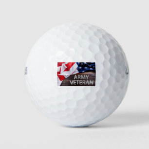 Patriotischer „Armee-Veteran“ Golfball