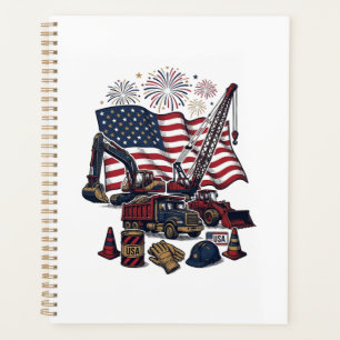 Patriotischer Aufbau USA Vintage Planer
