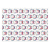 Patriotischer Austernkranz Tischdecke (Vorderseite (Horizontal))