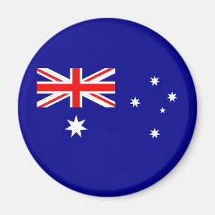 Patriotischer australischer Flaggenmagnet Magnet