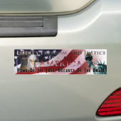 Patriotischer Autoaufkleber Amerikas (Auf Auto)
