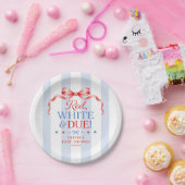 Patriotischer Baby Shower Papier Teller (Party)