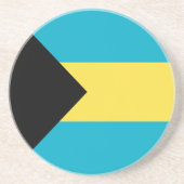 Patriotischer Bahamian Flag Drink Untersetzer (Vorne)