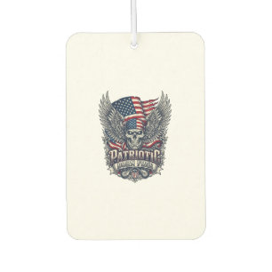 Patriotischer Bandana Rocker Old Glory Musik Rock  Autolufterfrischer