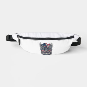 Patriotischer Bandana Rocker Old Glory Musik Rock  Bauchtasche