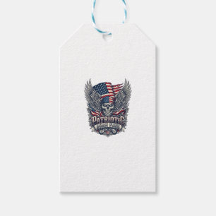 Patriotischer Bandana Rocker Old Glory Musik Rock  Geschenkanhänger