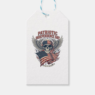 Patriotischer Bandana Rocker Old Glory Musik Rock  Geschenkanhänger