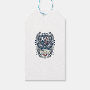 Patriotischer Bandana Rocker Old Glory Musik Rock  Geschenkanhänger