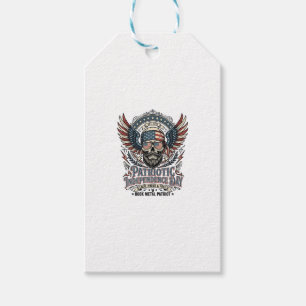 Patriotischer Bandana Rocker Old Glory Musik Rock  Geschenkanhänger
