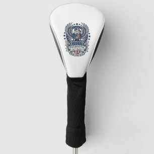 Patriotischer Bandana Rocker Old Glory Musik Rock  Golf Headcover