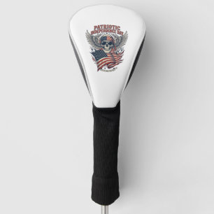 Patriotischer Bandana Rocker Old Glory Musik Rock  Golf Headcover