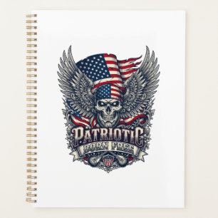 Patriotischer Bandana Rocker Old Glory Musik Rock  Planer