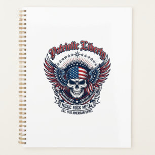 Patriotischer Bandana Rocker Old Glory Musik Rock  Planer