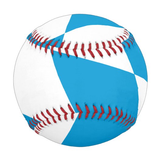 Patriotischer Baseball mit bayerischer Flagge (Vorderseite)