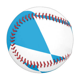 Patriotischer Baseball mit bayerischer Flagge