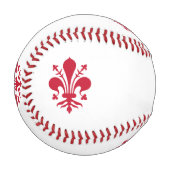 Patriotischer Baseball mit der Fahne von Florenz, (Vorderseite Links)
