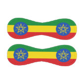 Patriotischer Baseball mit der Flagge Äthiopiens (Paneele)