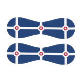 Patriotischer Baseball mit der Flagge Indianapolis (Paneele)