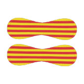 Patriotischer Baseball mit der Flagge Kataloniens (Paneele)