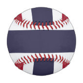 Patriotischer Baseball mit der Flagge Thailands (Rückseite)
