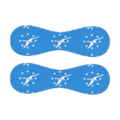 Patriotischer Baseball mit der Flagge von Corpus C (Paneele)