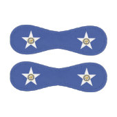 Patriotischer Baseball mit der Flagge von Houston (Paneele)